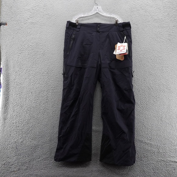 Obermeyer Mens Oberreute‎ Black Ski Snowboard Waterproof Pants Size XL NEW $349
